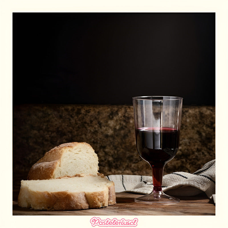 80 Copas Plastico Copas De Vino Transparente Desechables 6oz Transparentes