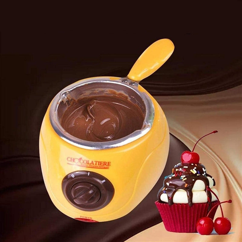Maquina Para Derretir Chocolate Fondue Chocolat Chocolatera  Amarillo