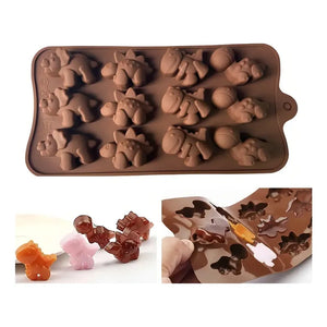 2 Moldes De Chocolate De Dinosaurio Moldes De Chocolate Moldes Chocolate Silicona Molde De Silicona Molde De Chocolate... Marrón