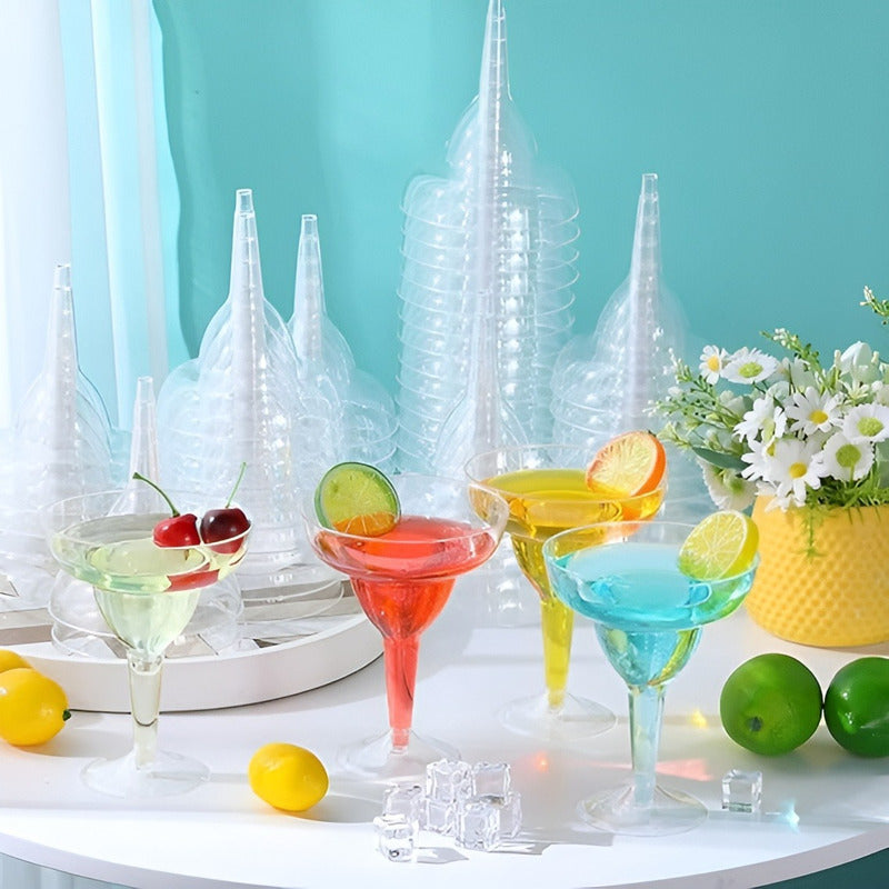 Set 10 Copas Margarita Copas Acrilico Copas Coctel 8oz/240ml Transparente
