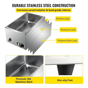 Chafer Bufetera Baño Maria Electrico Chafing Buffet Vapor 6l Bufetera Chafer Electrico Chafer Bufetera Olla Vaporera Baño María Electrico Chafer Buffet Electrico Buffet Baño Maria Pasteleriuscl
