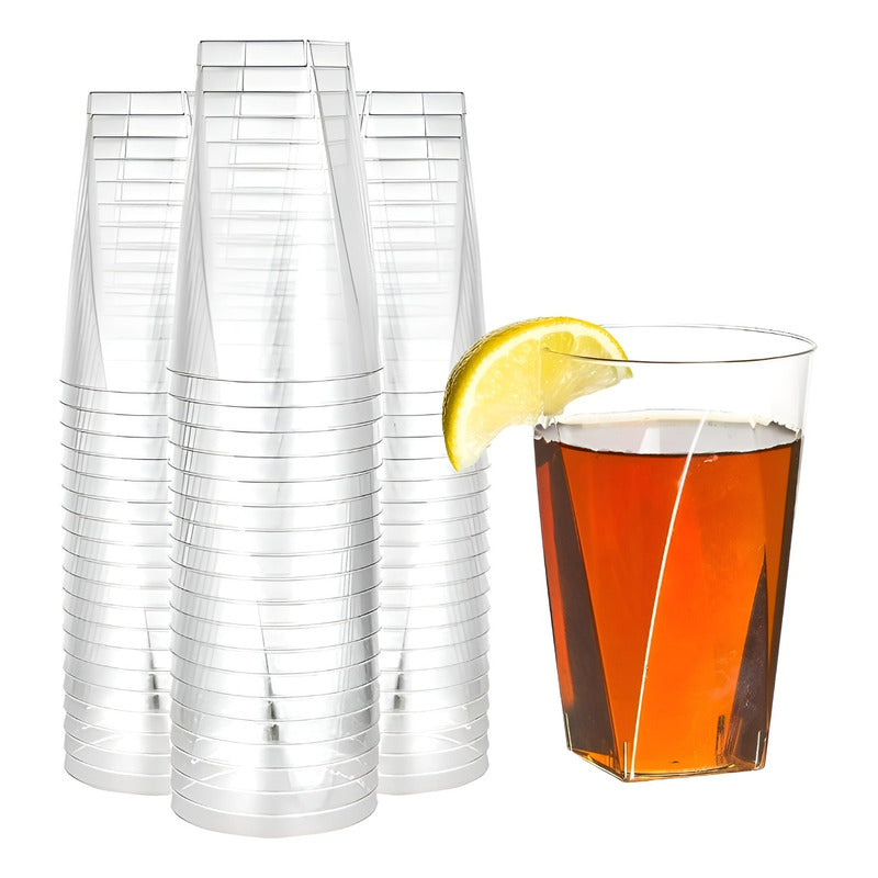 Pack 60 Vasos Plasticos Vasos Pocillos Para Postres 200ml