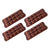 Pack X4 Moldes Para Chocolate Moldes Reposteria Corazon 15c