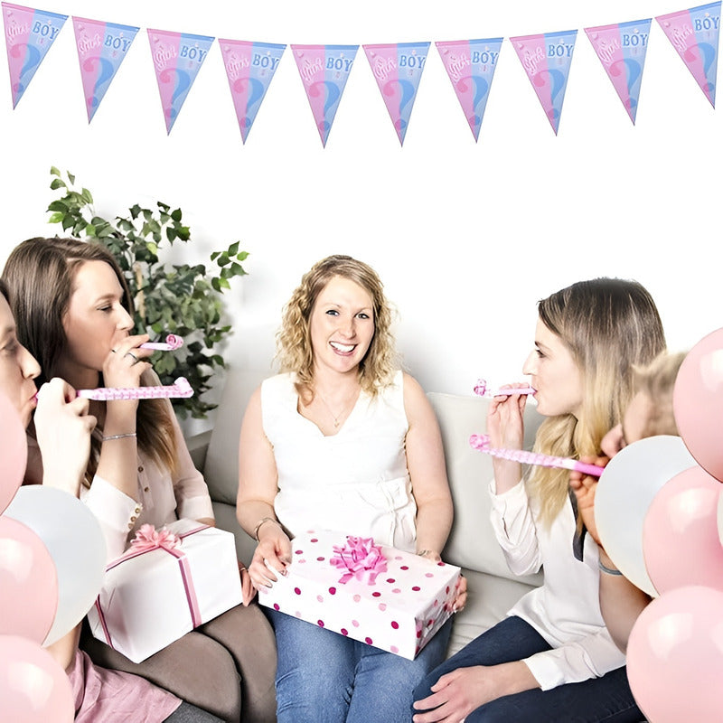 Vasos Set Decoración Revelacion De Genero Decoracion Fiestas Multicolor