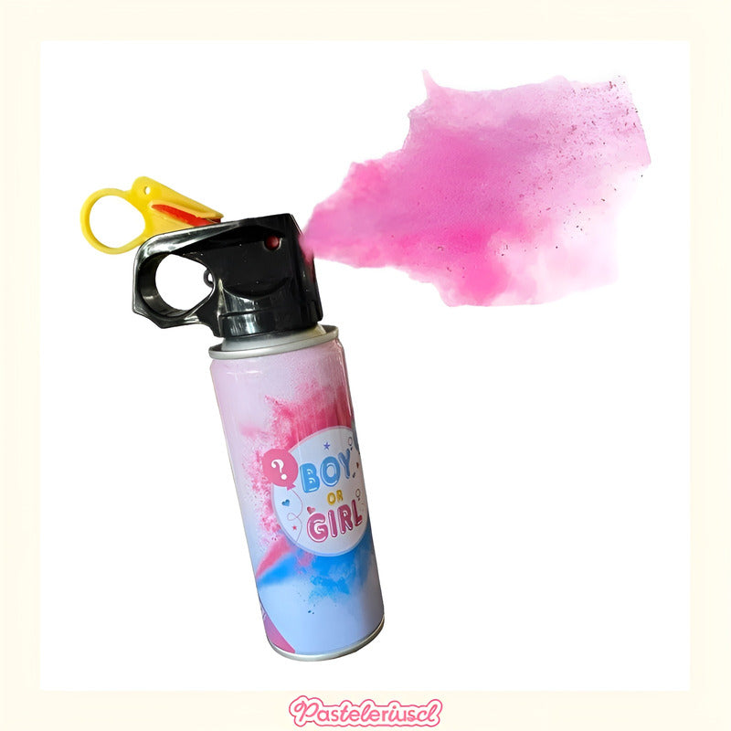 Set 3 Cañones De Revelación De Género Extintores Humo Spray