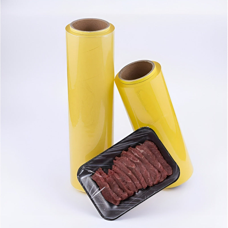 Rollo Film Alusa Para Alimentos Alusa Cocina Papel 38x1400mt Transparente 38x1400mt