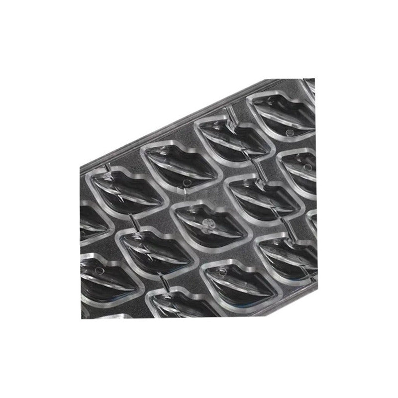 Molde Chocolate Acrilico Molde De Chocolate Molde De Beso Gris