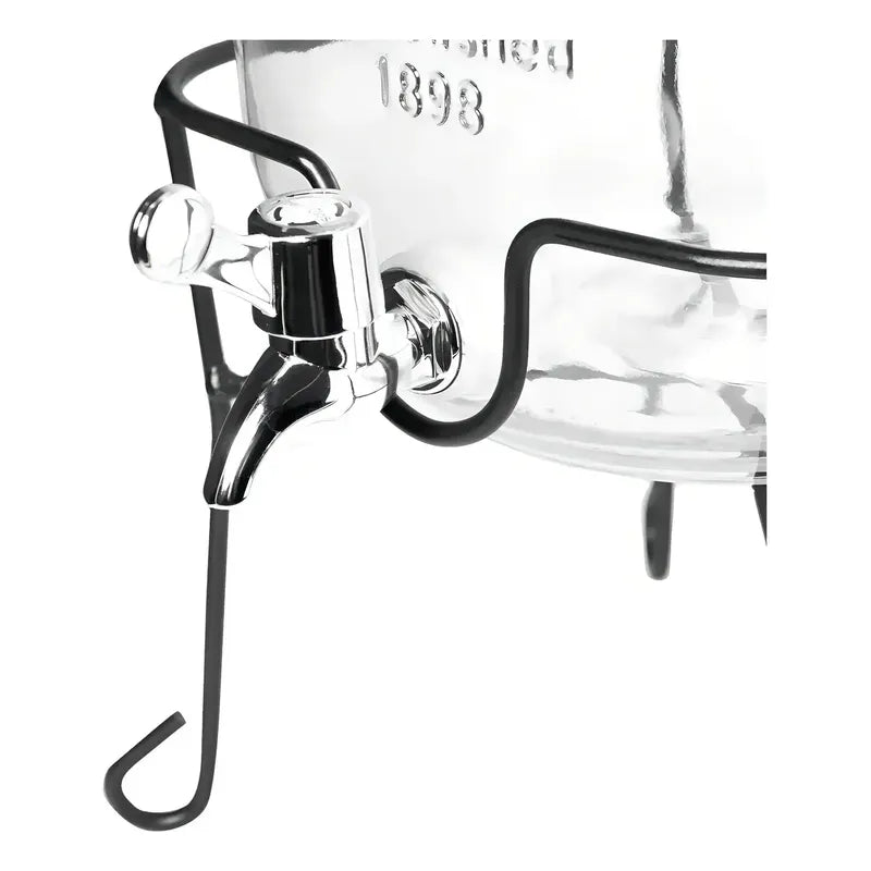 Dispensador De Jugo Con Atril Dispensadores Bebidas Tarro 4l Dispensador Sobremesa Portatil Cocina Dispensador De Bebidas Recipiente Pasteleriuscl