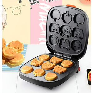 Wafleras Maquina Para Waffles Mini Wafles Cartoon 9cav