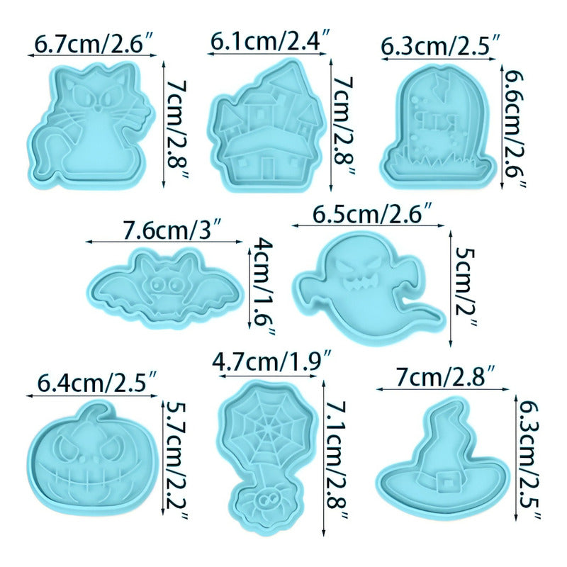 Moldes Galletas Halloween Cortador De Galletas Murcielagos  Rosa Claro