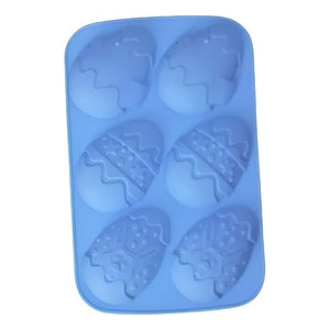 Pack X2 Moldes Chocolate Silicona Molde Huevo Pascua Conej