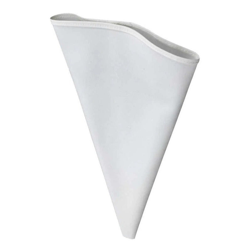 Manga Pastelera Profesional Manga Reposteria De Tela 40cm Blanca