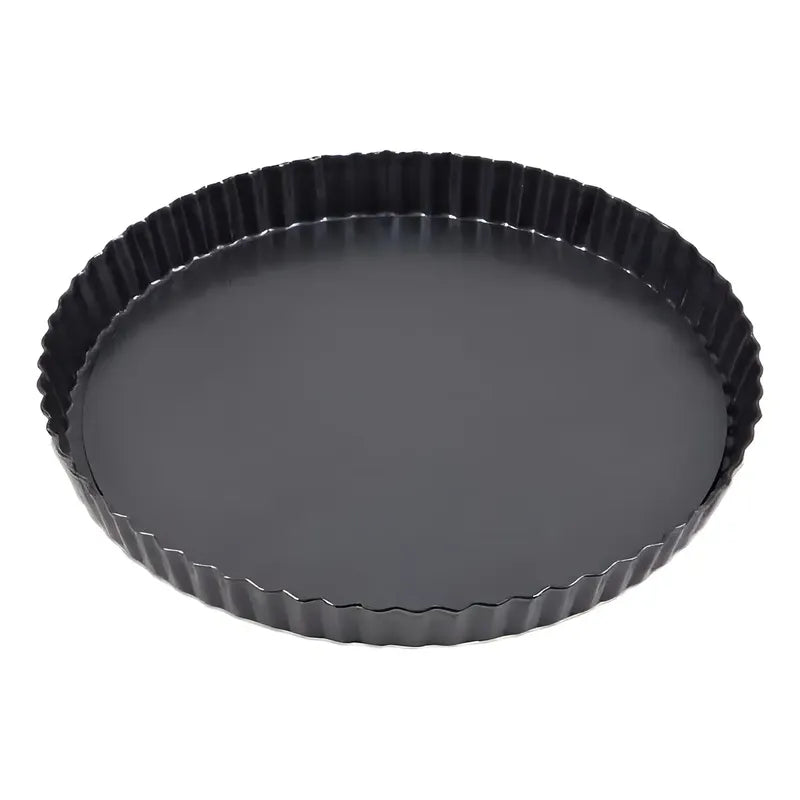 Molde Kuchen Sweet Cook Desmontable Acero 24cm Circular Gris Oscuro