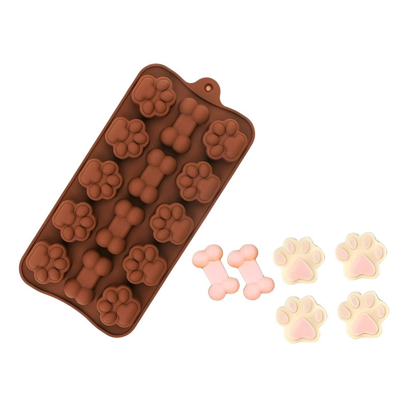 Moldes Reposteria Molde Silicona Molde Helados Mascotas Multicolor/ Moldes De Chocolate / Molde Mascotas