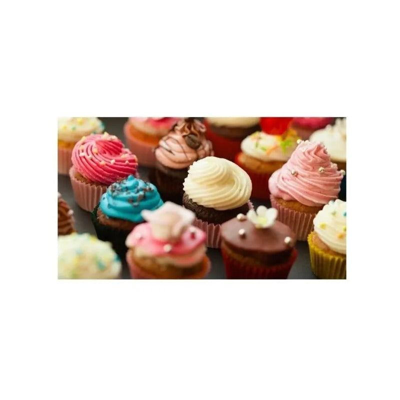 Molde 12 Cupcakes Molde Cupcake Molde Para Tortas Reposteria Gris Claro