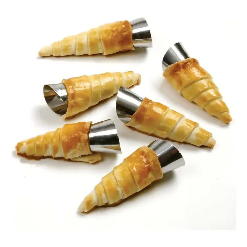 Pack X24 Cono Molde Para Cannoli Molde Cocina Cachito Croissant Pan Danes Molde Cono Molde De Cachitos Molde Para Cannoli Molde Para Conito Molde Cachito Molde Cannoli Molde Pasteleriuscl Gris