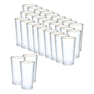 40 Set Vasos Desechables Vasos Reutilizables Vasos Cerveceros Vaso Plastico Vasos Plasticos Vasos Acrilicos Vaso Grande Vasos De Plástico Para Beber Vasos De Estilo Restaurante Pasteleriuscl