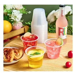 X50 Vasos Plásticos Desechables 5oz Vasos Desechables Para Bebidas Frías 5oz 148ml Vasos Descartables 5oz Vasos... Transparente