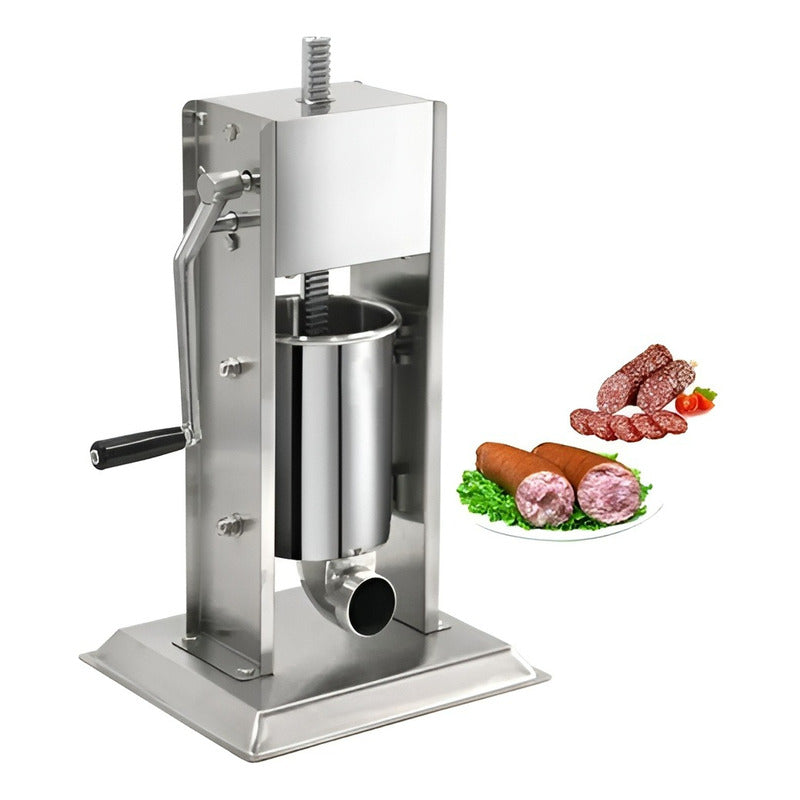 Embutidora Vertical Acero Inoxidable Embutidoras Manual 7l Embutidora 7l