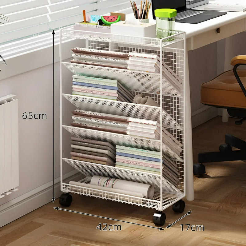 Sujetalibros Organizador De Escritorio Apoya Libros Librero