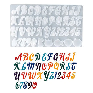Molde De Silicona Letras Cursiva Molde De Letras Moldes De Silicona Letras Para Resina Molde Resina Molde Reposteria Moldes De Silicona Reposteria Moldes Para Resina 41cavid Cursiva Pasteleriuscl Gris