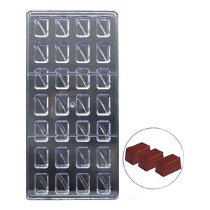 Moldes Chocolate Moldes De Chocolate Policarbonato Rectangul