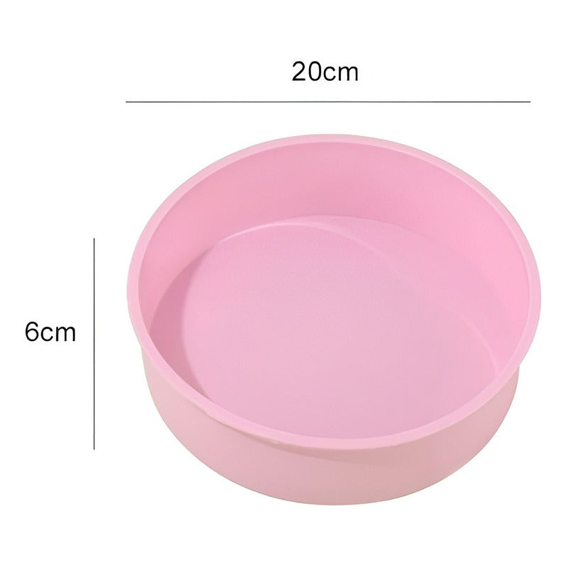 Molde Silicona Molde De Torta Molde De Silicona Mini Redondo Multicolor / Pequeño 20cm