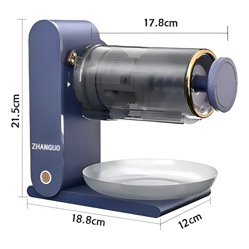 Maquina De Helados Trituradora Hielo Maquina De Granizados Azul Marino 50/ 60 Hz