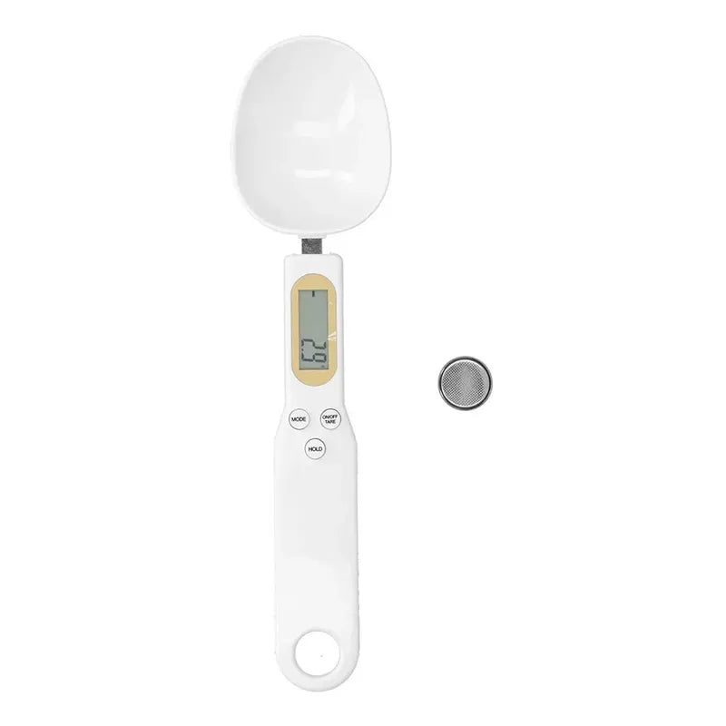 Balanza Digital Cocina Marca Cuchara Medidora 500g 500 Gr Blanco 0 G