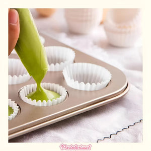 Moldes 24 Cupcakes Molde Mini Muffins Moldes Reposteria Bandeja Para Magdalenas Utensilio De Repostería Para Cupcakes... Dorado