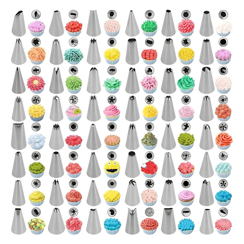 Set De Pasteleria Articulos De Reposteria Estecas 207pzas