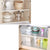 X2 Papel Aluminio Autoadhesivo Papel Mural Cocina Laminas 3m