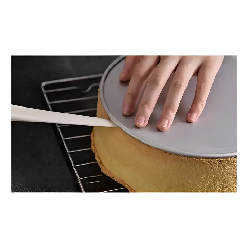 Molde De Aluminio Desmontable 30cm Para Tortas Molde De Aluminio 30cm Molde Redondo Desmontable 30cm Tarta Molde Desmontable Queque Molde Reposteria Desmontable Ponque Pastel 30cm Pasteleriuscl Gris