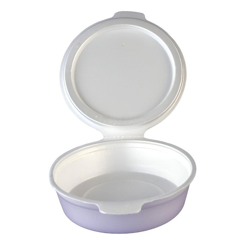Set X100 Envases De Plumavit Para Comida Bandejas Contenedor