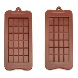 Pack 2 Moldes De Chocolate Molde Barra De Chocolate Silicona Molde Silicona Chocolate Barra Barras Chocolate Molde Silicona Chocolate Bombones Molde Chocolate Lámina Silicona Pasteleríacl