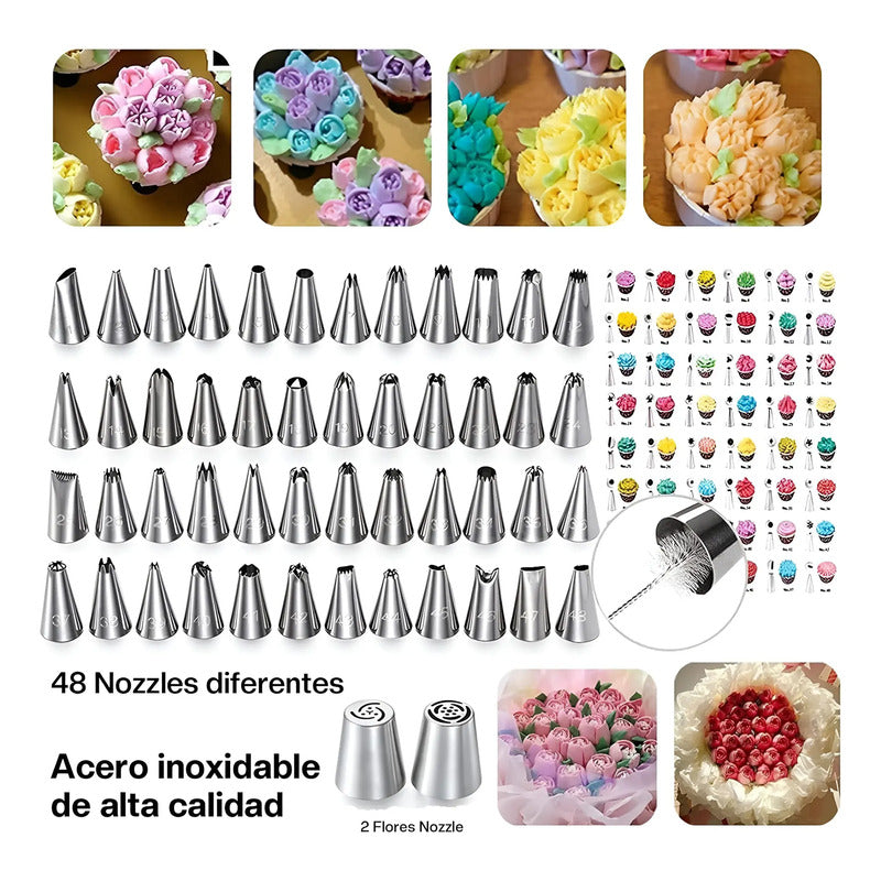 Set Reposteria Kit Pasteleria Set De Reposteria 322pcs Multicolor