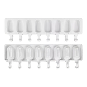 Pack 2 Molde De Silicona Para Helados Molde De Helado 8cavid