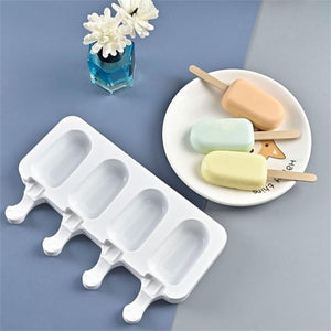 Moldes De Silicona Para Helados Molde Paletas Helado Pale418
