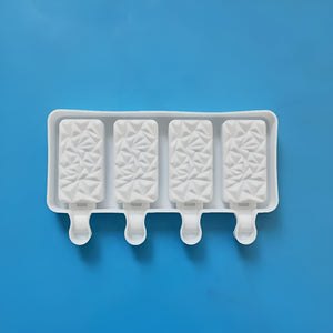 Molde Helados Moldes De Silicona Reposteria Molde Diamante