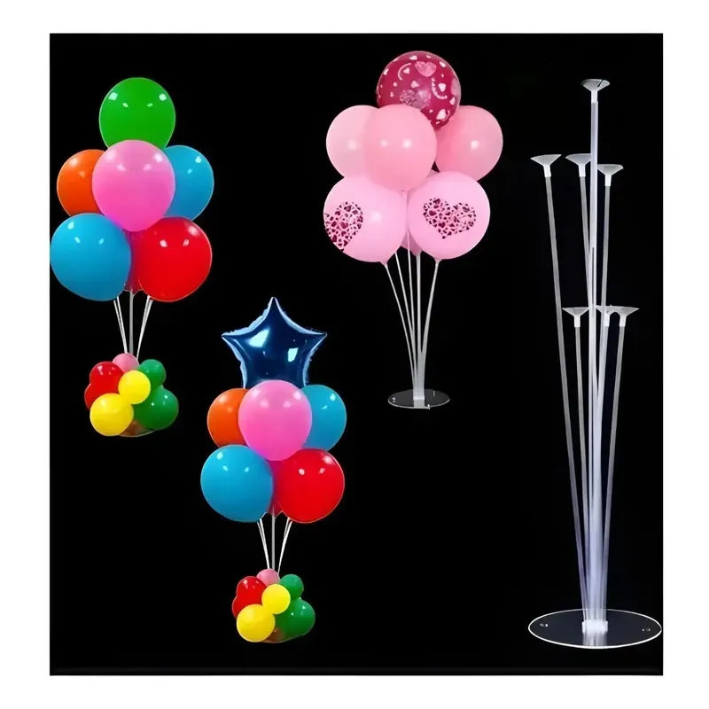 X4 Soporte De Globos Varillas Para Globos Varilla De Globos Transparente