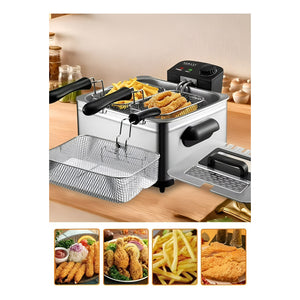 Freidoras Electricas Freidora De Aceite Freidora Papas 5.0l