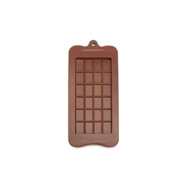 Pack X6 Molde Rectangular Barra Chocolate Molde Chocolate Tableta Barra De Chocolate Cuadrados Moldes Para Chocolates Insumos Reposteria Moldes De Silicona Color Marrón Pasteleriuscl Marrón Oscuro