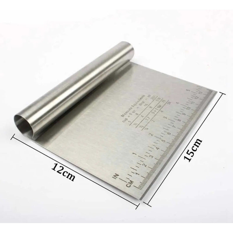 Espátula Metálica Espatula Repostera Espátula Decoració 15cm Plateado