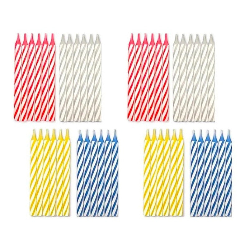Set 72 Velas De Cumpleaños Vela Decorativa Vela De Torta