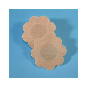 Pack X20 Cubre Pezón Pezoneras Parches Pezoneras Adhesivas Beige Flor Unica