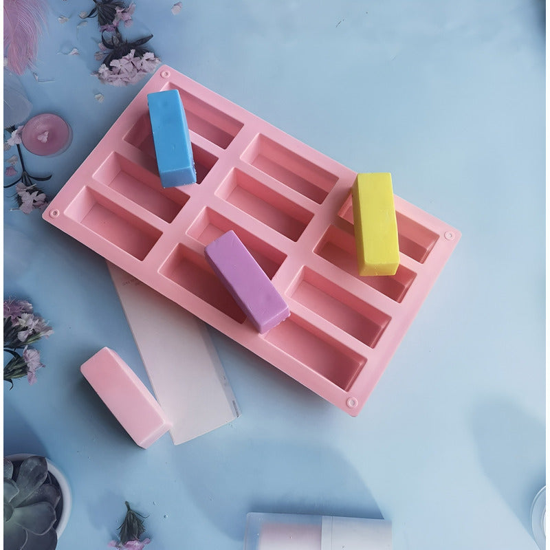 Moldes Silicona Barra Cereal Chocolate Molde Silicona Barra Multicolor