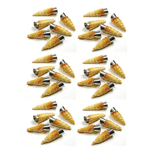 Pack X36 Cono Molde Para Cannoli Cachito Croissant Pan Danes Moldes De Cannoli Moldes Croissant Molde Para Pan Danes Cono Molde Para Cachito Molde De Croissant Accesorios Hornear Pasteleriuscl Gris