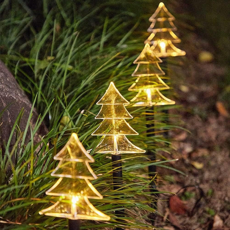 X10 Luces Navideñas Luces Navideñas Solares Arboles Navidad Amarillo