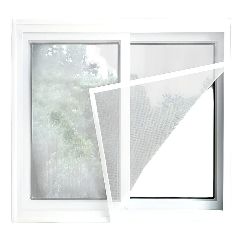 Cortina Mosquitera Ventana Malla Antimosquitos 130x150cm