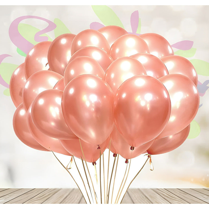 50 Globos Feliz Cumpleaños Globos De Cumpleaños Globos 25cm Salmón Globos De Cumpleaños